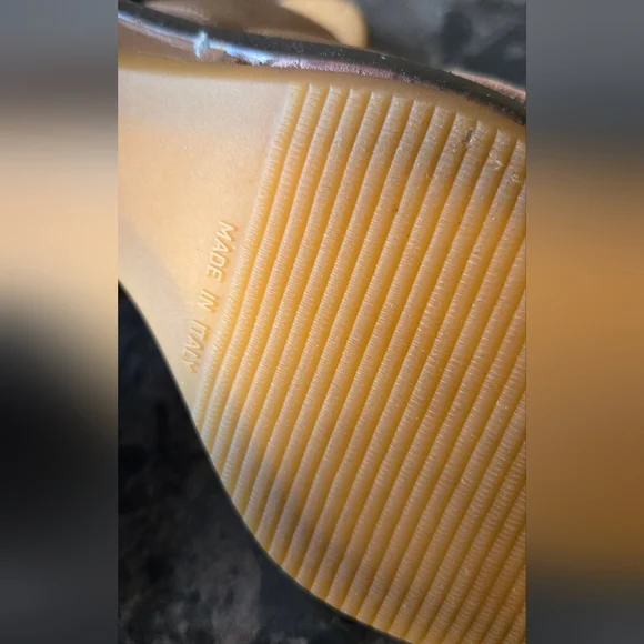 SESTO MEUCCI Tan Leather Women's Sandals Made In Italy Size 8M - Picture 7 of 7